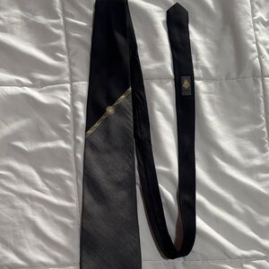 Versace Black and Gold Tie